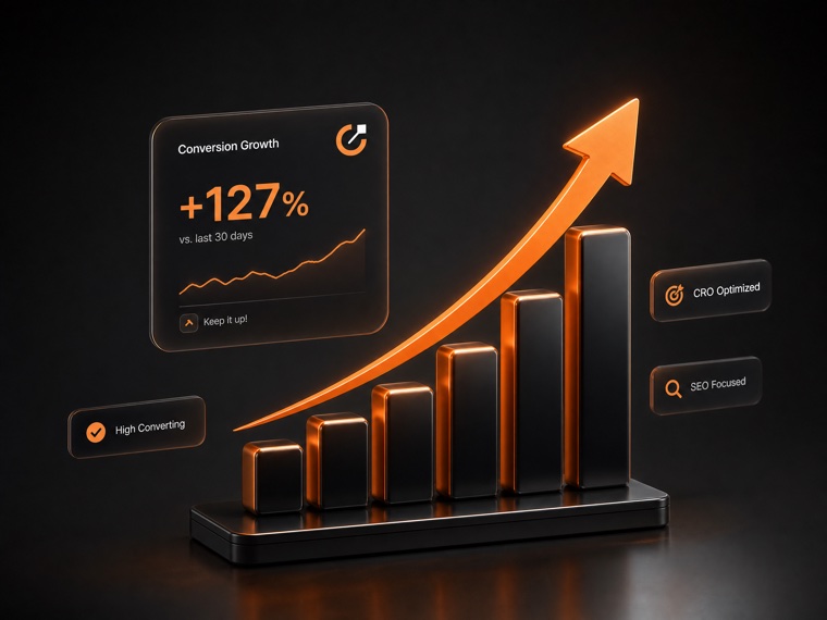 Illustration : page optimisée pour convertir